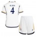 Real Madrid David Alaba #4 Babykleding Thuisshirt Kinderen 2023-24 Korte Mouwen (+ korte broeken)